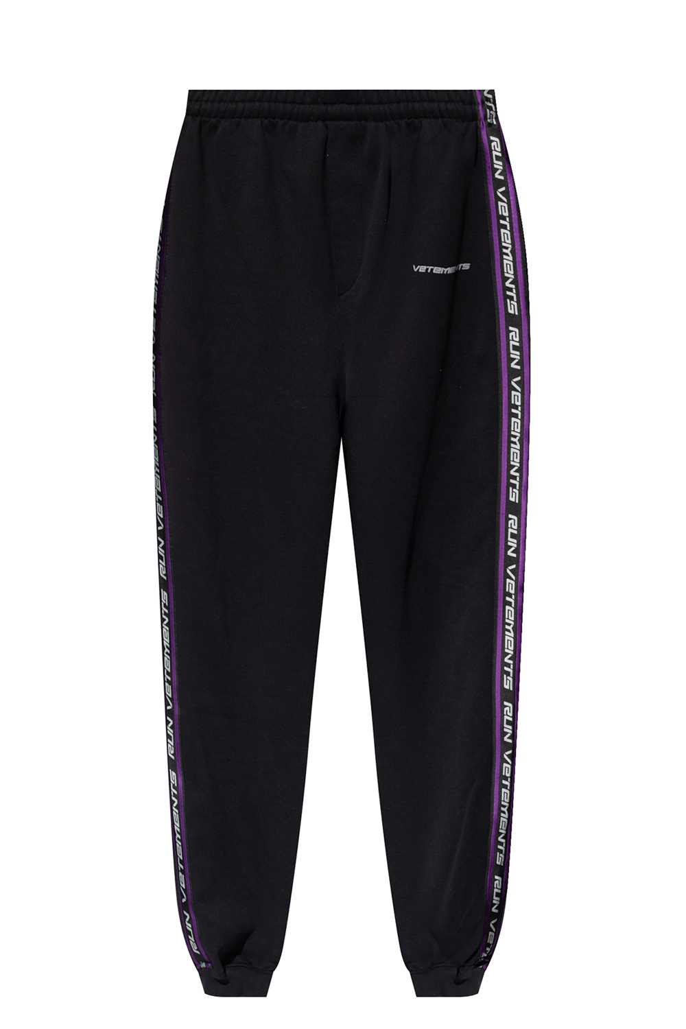 Black Side stripe sweatpants VETEMENTS - Vitkac GB